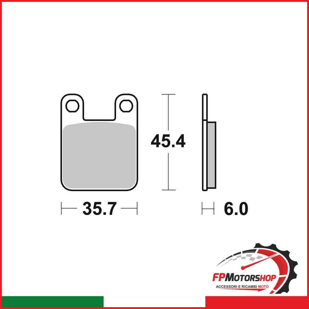 [07044] PASTIGLIE BREMBO CC07044CC