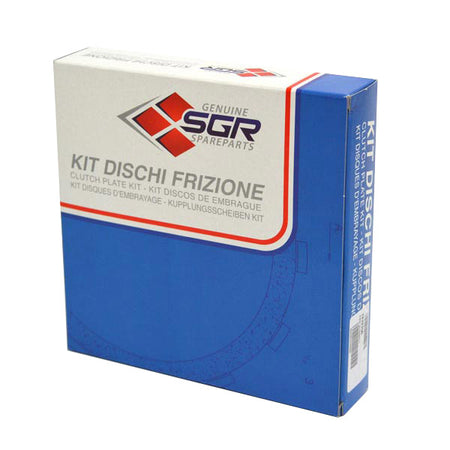 KIT DISCHI FRIZIONE GUARNITI+ ACCIAIO+ MOLLE (conf. modificata)