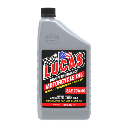 [40700] LUCAS SAE 20W-50 4T MINERALE