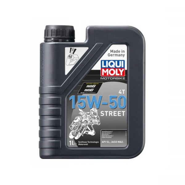 [2555] LIQUI MOLY 15W-50 4T STREET BASE SINTETICA