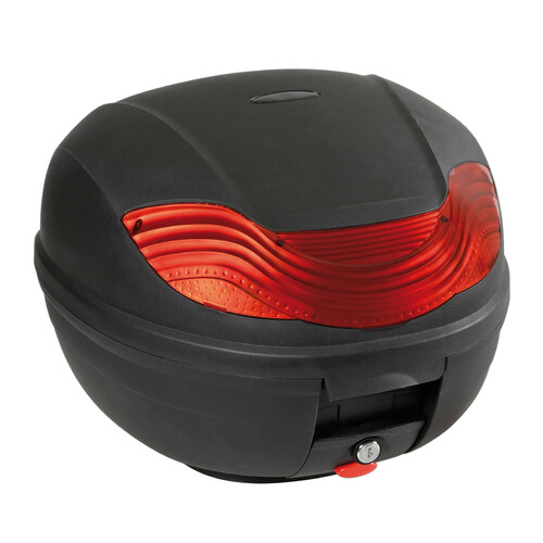 TBOX 32 LITRI BAULETTO PER MOTO PORTAOGGETTI PORTA OGGETTI BORSA NERO 4,5 KG