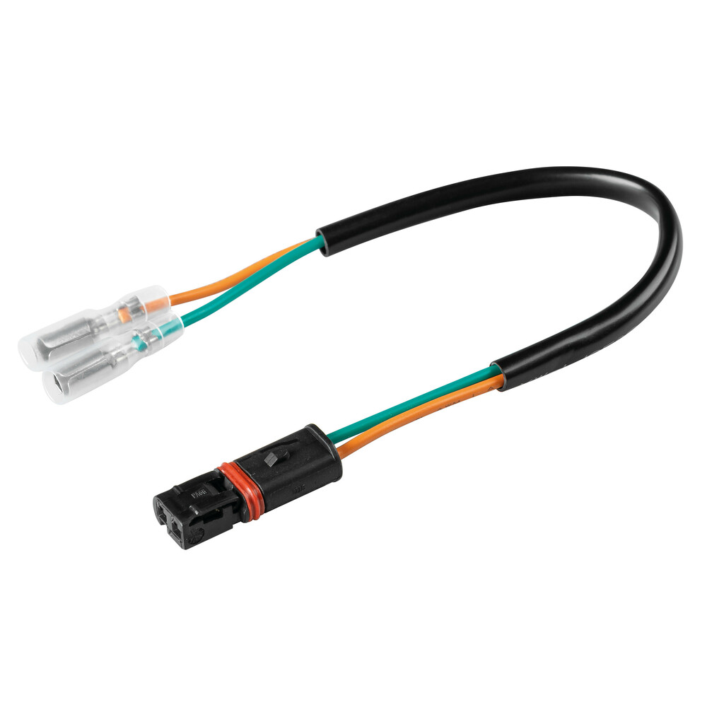 COPPIA SET ADATTATORI CONNETTORI PER FRECCE MOTO 2 PZ COMPATIBILE BMW