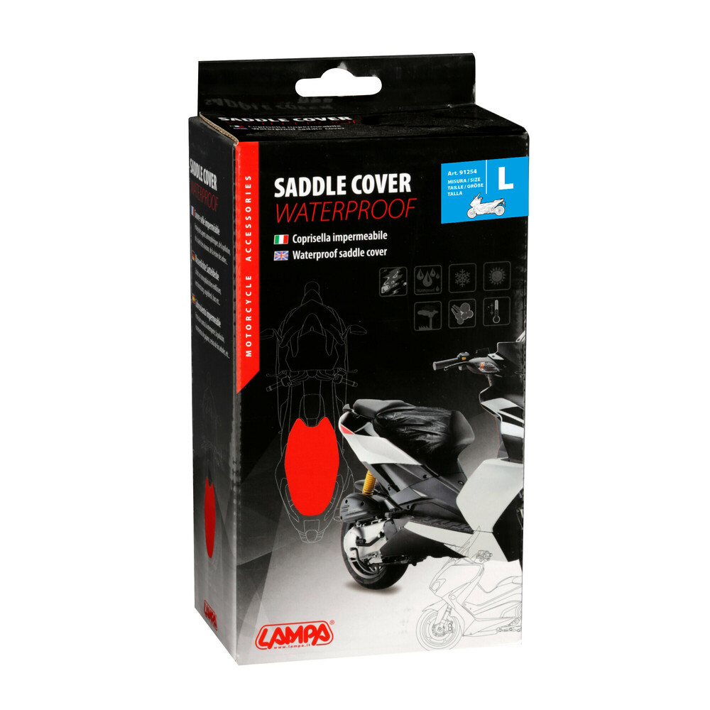 COPRISELLA IMPERMEABILE UNIVERSALE PER MOTO SCOOTER TAGLIA L 74X100 CM