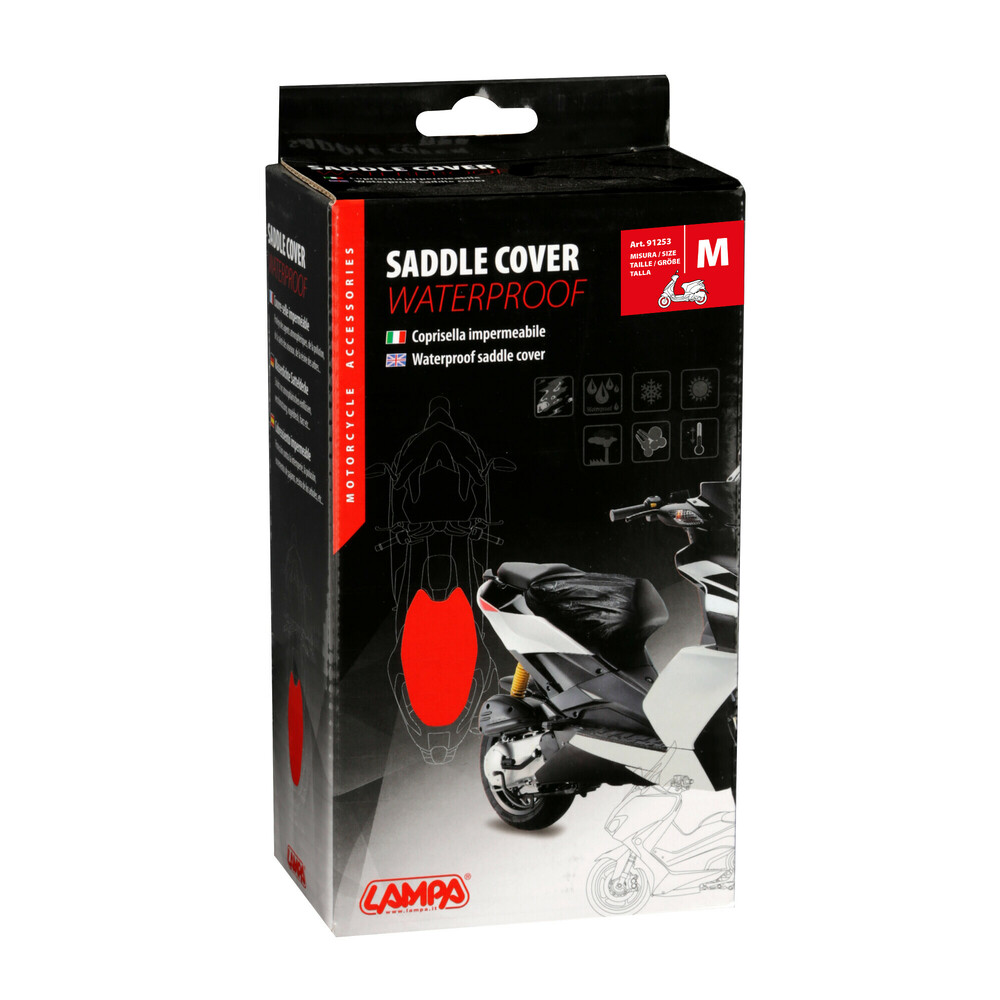 COPRISELLA IMPERMEABILE TAGLIA M 62X92 CM COPRI SELLA MOTO PROTEZIONE