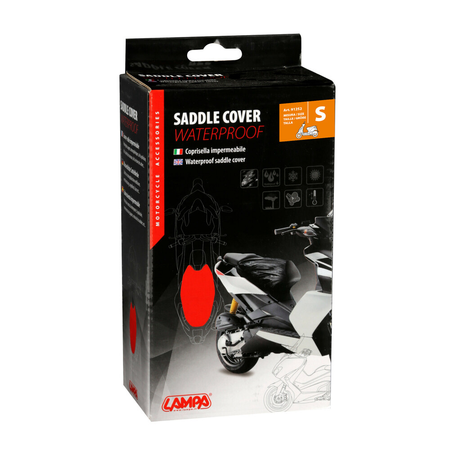 COPRISELLA IMPERMEABILE TAGLIA S 55X67 CM COPRI SELLA MOTO PROTEZIONE