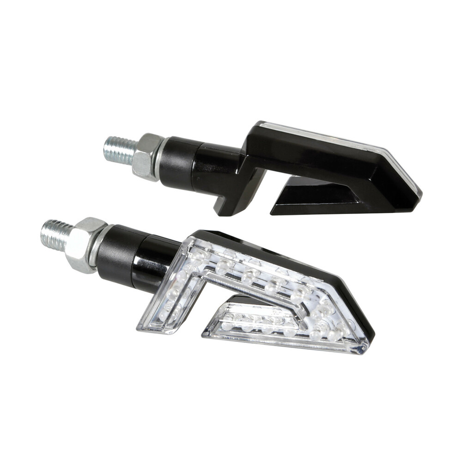 KAP INDICATORI DI DIREZIONE A LED 12V FRECCE MOTO TUNING ILLUMINAZIONE