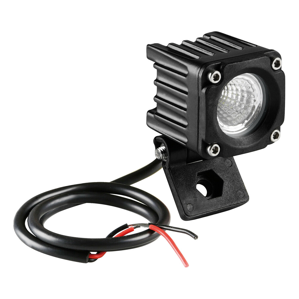 WL19 FARO AUSILIARIO SUPPLEMENTARE 1 LED 9/32V LUCE AMPIA BIANCO PER CAMION MOTO