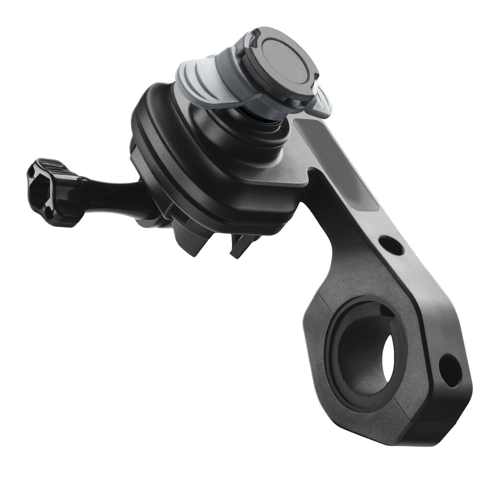 90551 COMBO STAFFA SUPPORTO PER ACTION CAM CON ATTACCO FISSO MANUBRIO MOTO
