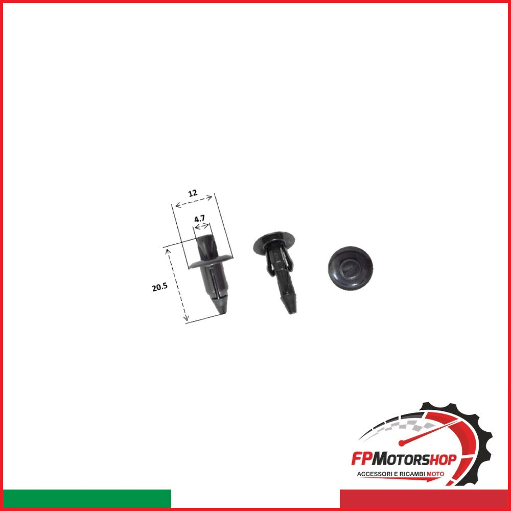 RIVETTO IN PLASTICA RMS SUZUKI 09409-06314-5PK