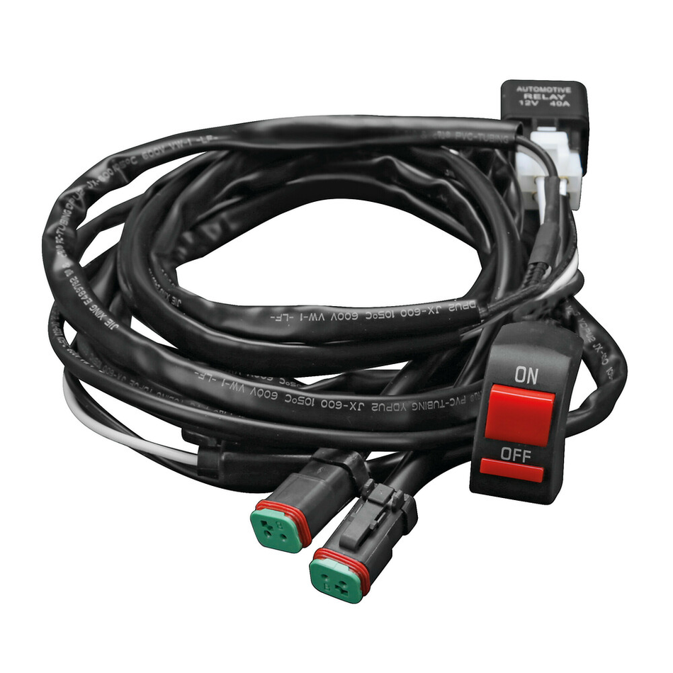 91725 LIGHT WIRING KIT CABLAGGIO INTERRUTTORE PER FARETTI SUPPLEMENTARI MOTO 12V
