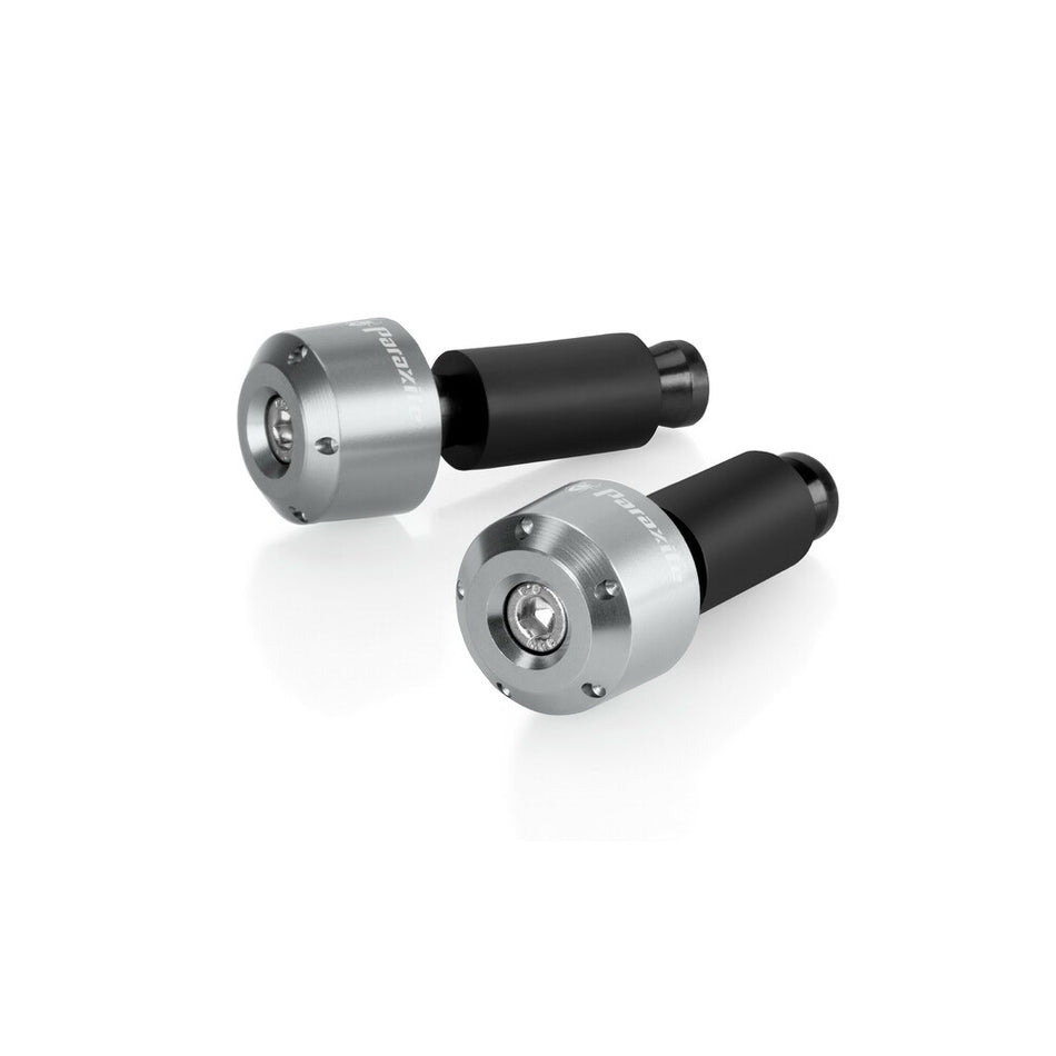 [PBE001S] PARAXITE BAR ENDS CONTRAPPESI MANUBRIO colore: ARGENTO