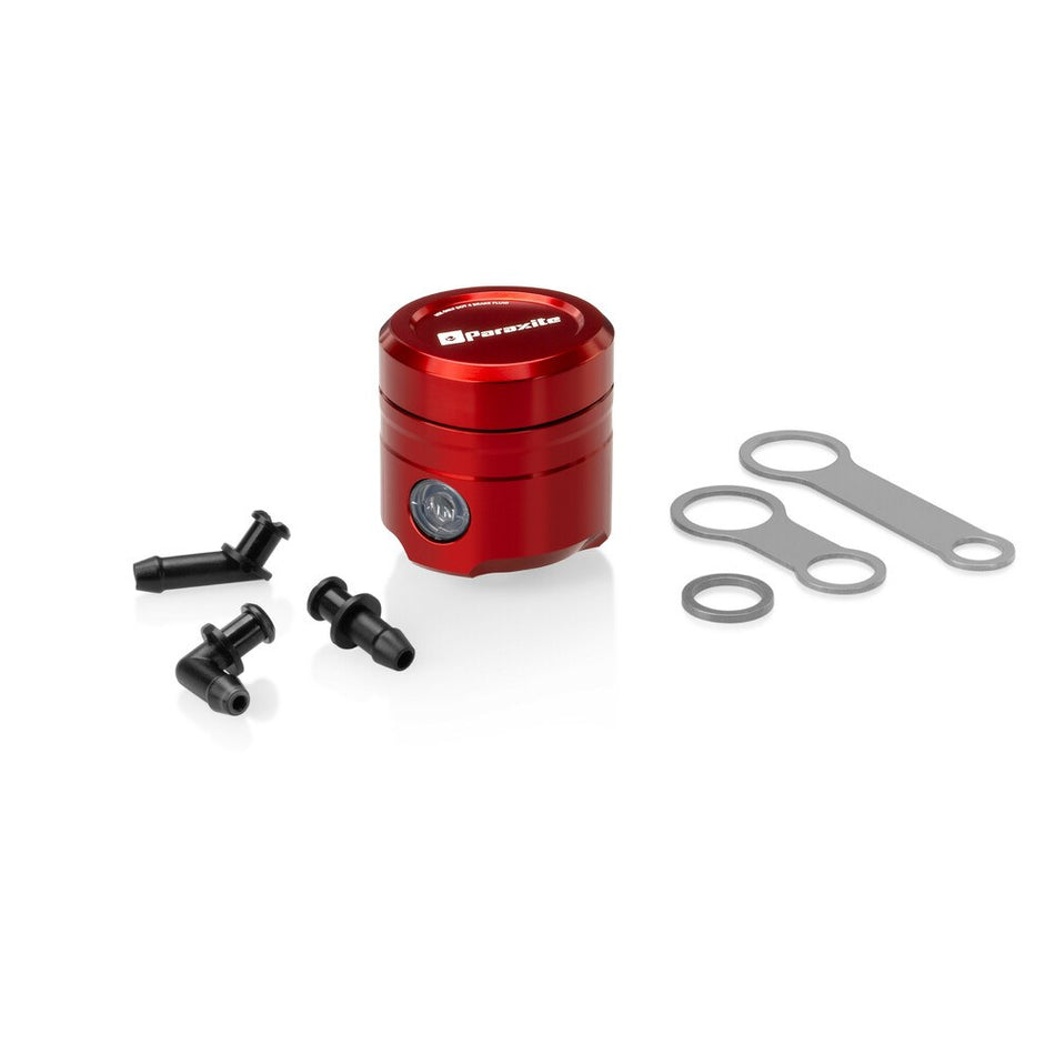 [PFT002R] SERBATOIO OLIO FRENO ANTERIORE 25 ML ROSSO