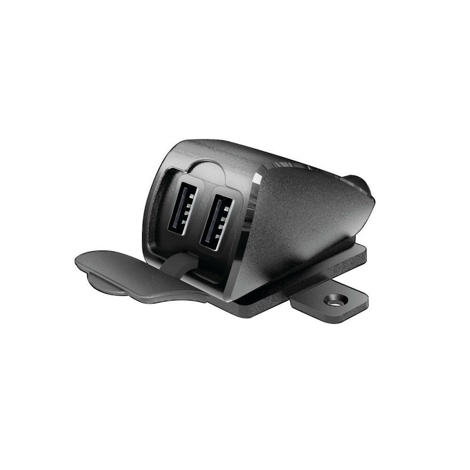 [38827] USB FIX TREK2 DOPPIO CARICATORE USB RESISTENTE ALL ACQUA