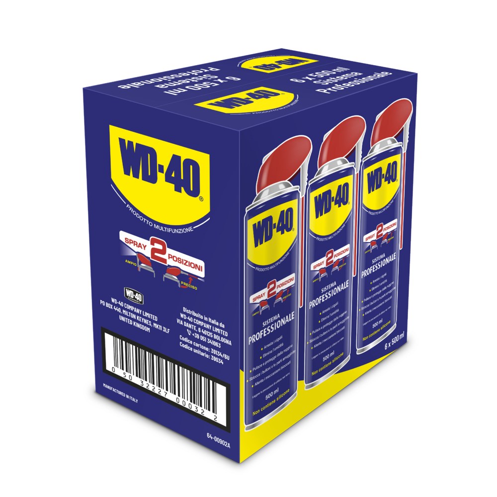 [WD391346U] WD-40 500ML SISTEMA PROFESSIONALE DI EROG