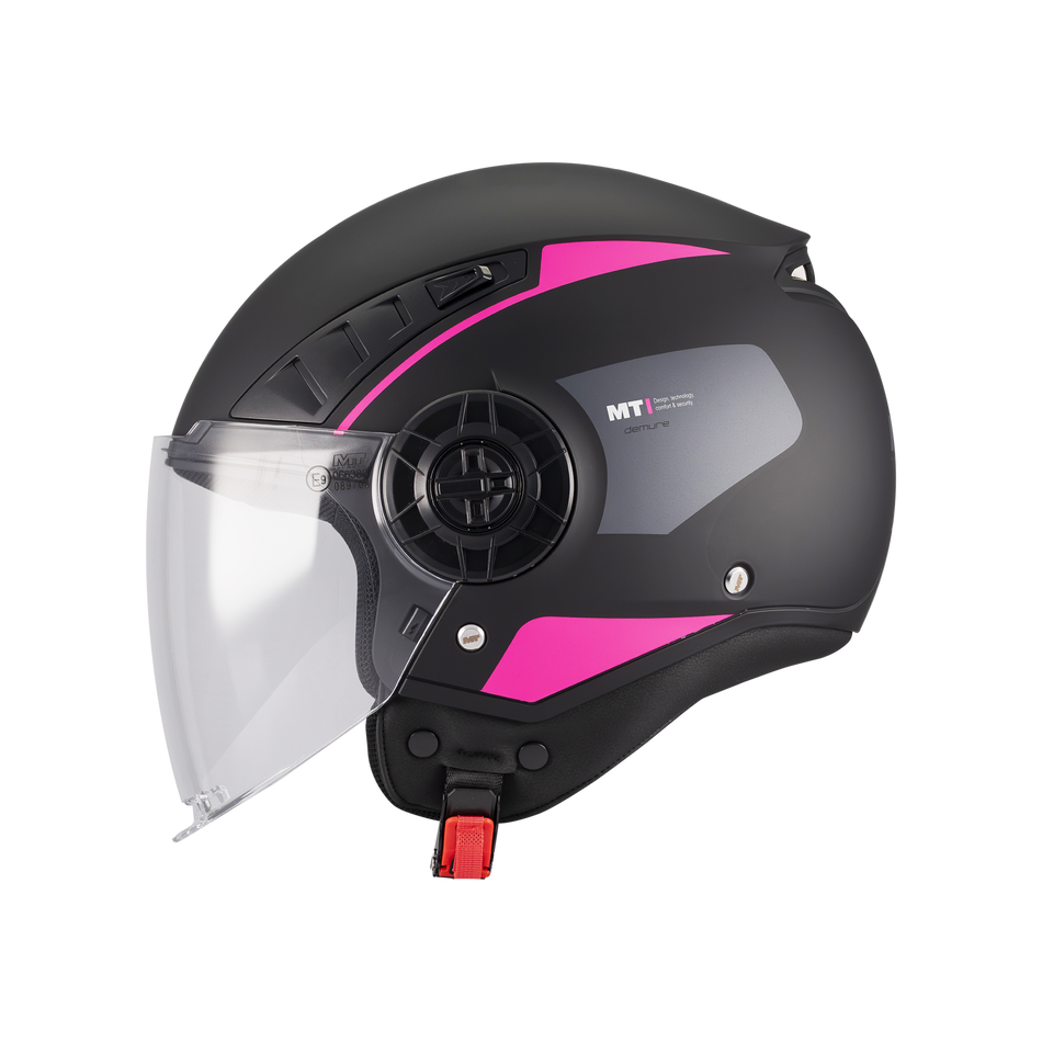 [1377D46C4102] CASCO MT OF513B AERIS DEMURE C4 BRILLO XXS