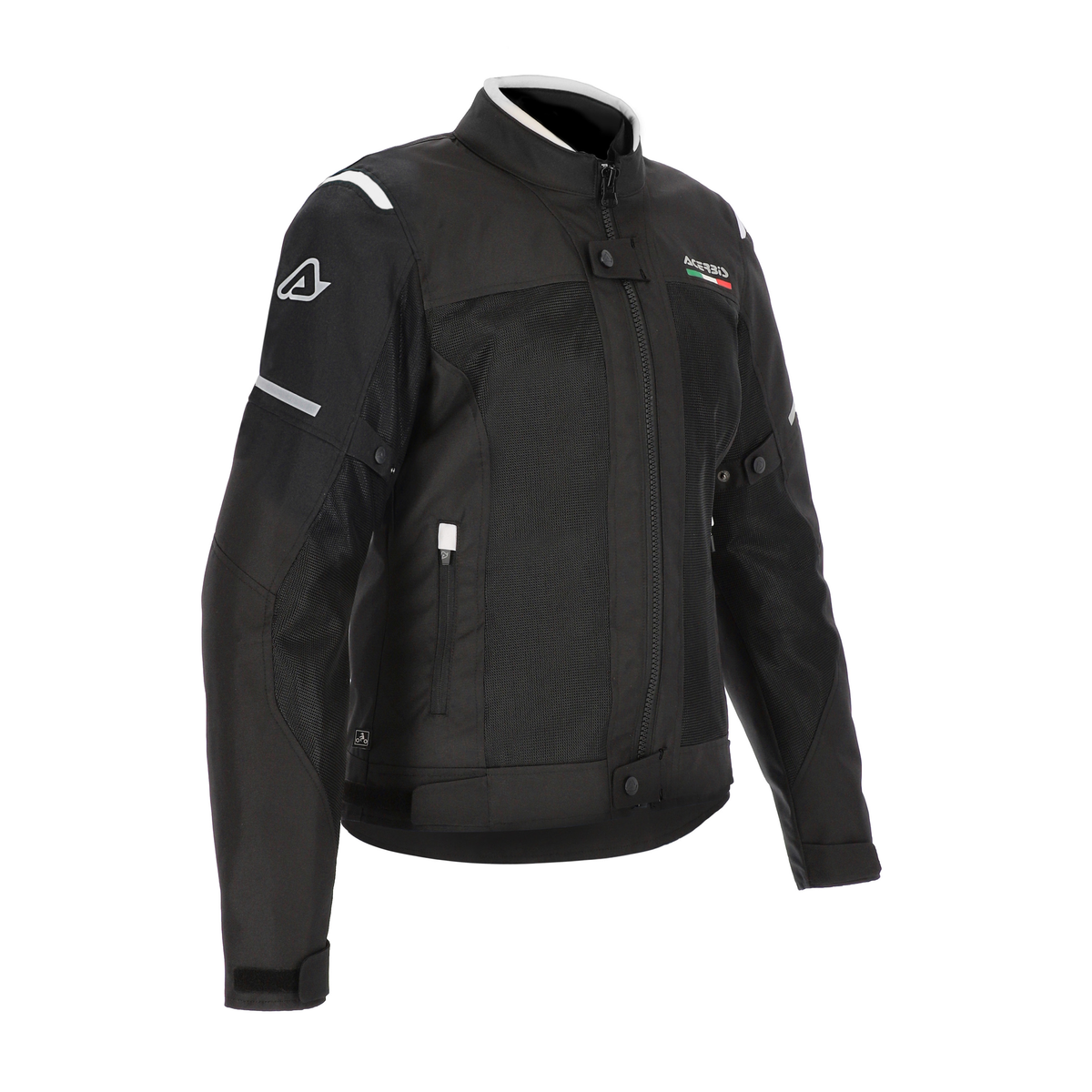 ACERBIS GIACCA MOTO CE ON ROAD RUBY LADY NERO BIANCO TAGLIA L