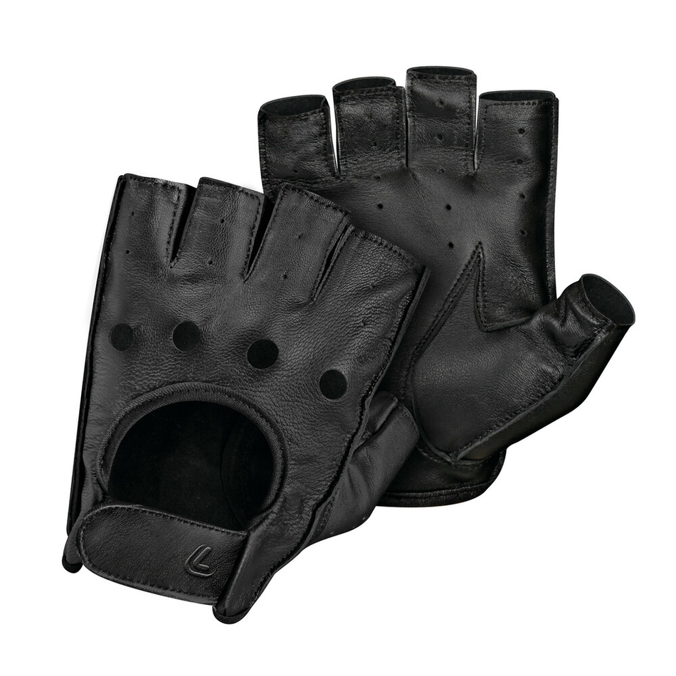 HALF FINGER GUANTI MEZZE DITA L MY GEAR MORBIDI CUCITI COMFORT PROTEZIONE MOTO