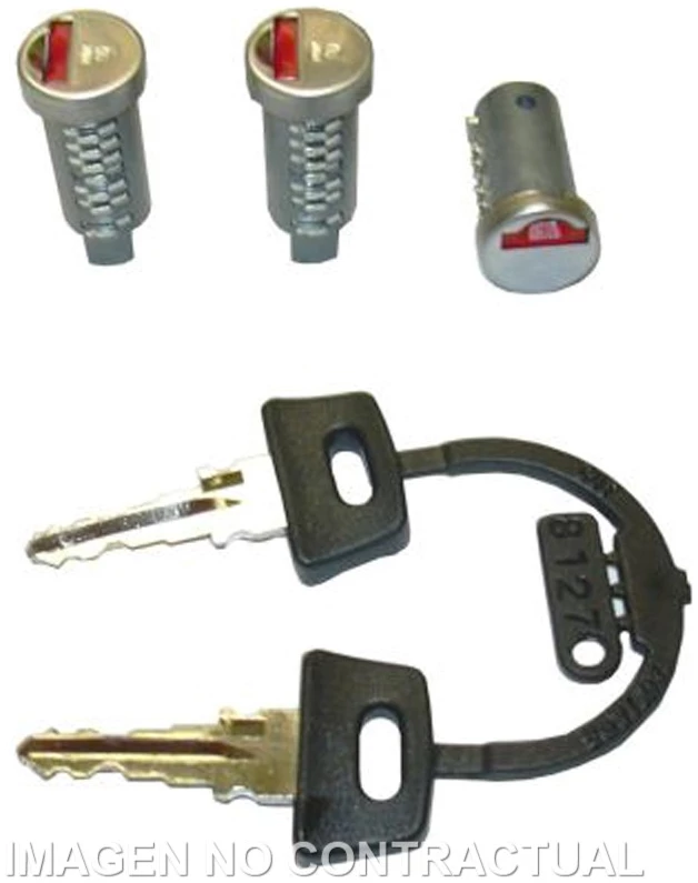SET SERRATURE PIAGGIO - GILERA ZIP 50/FASTRIDER (SET 3 PZ.)