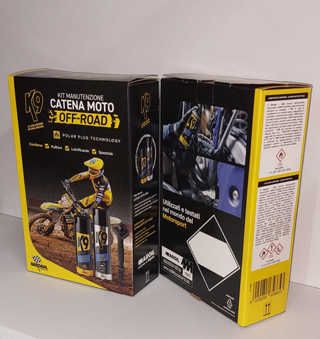 [65865] BARDAHL KIT K9 MANUTENZIONE CATENA OFF-ROAD