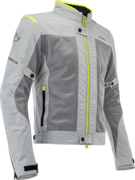 ACERBIS RAMSEY VENTED GIACCA GRIGIO GIALLO TAGLIA XXL CE PROTEZIONI MOTO