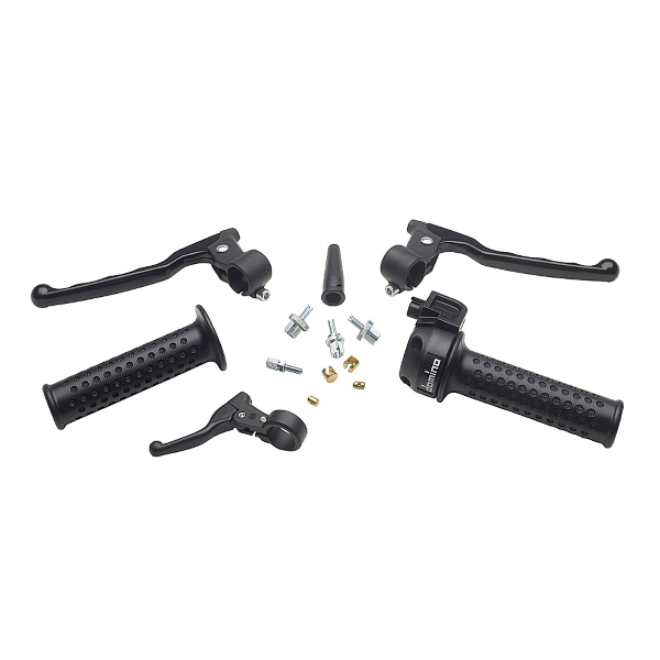 KIT COMPLETO DOMINO COMANDO GAS E PORTA LEVE