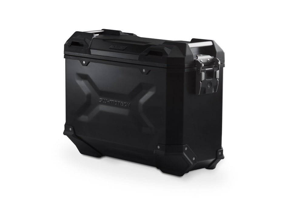 [ALK.00.733.11000R/B] TRAX ADV M Valigia laterale. Alluminio. 37 l. Destra. Nero.