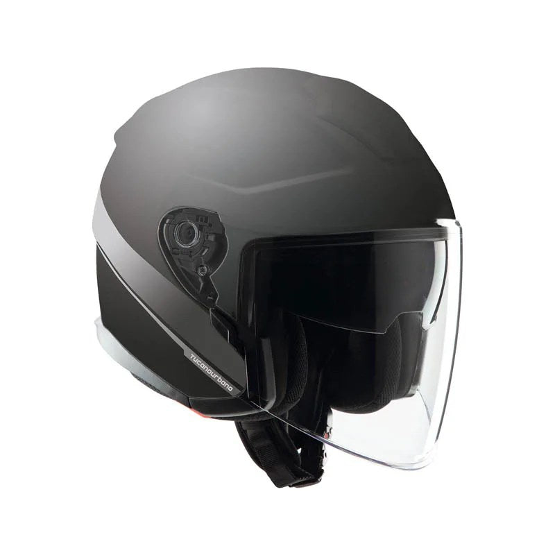 [1600-117/61] CASCO EL'MAX NERO GRAPHICA OPA TAGLIA: XL