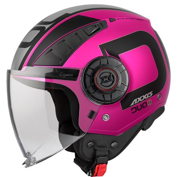 [433311613414-S] AXXIS JET OF513B METRO S DUO C8 ROSA LUCIDO S