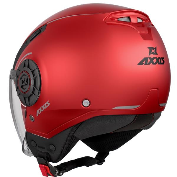 [43330000534-S] AXXIS JET OF513B METRO S SOLID V2 A5 ROSSO OPACO S