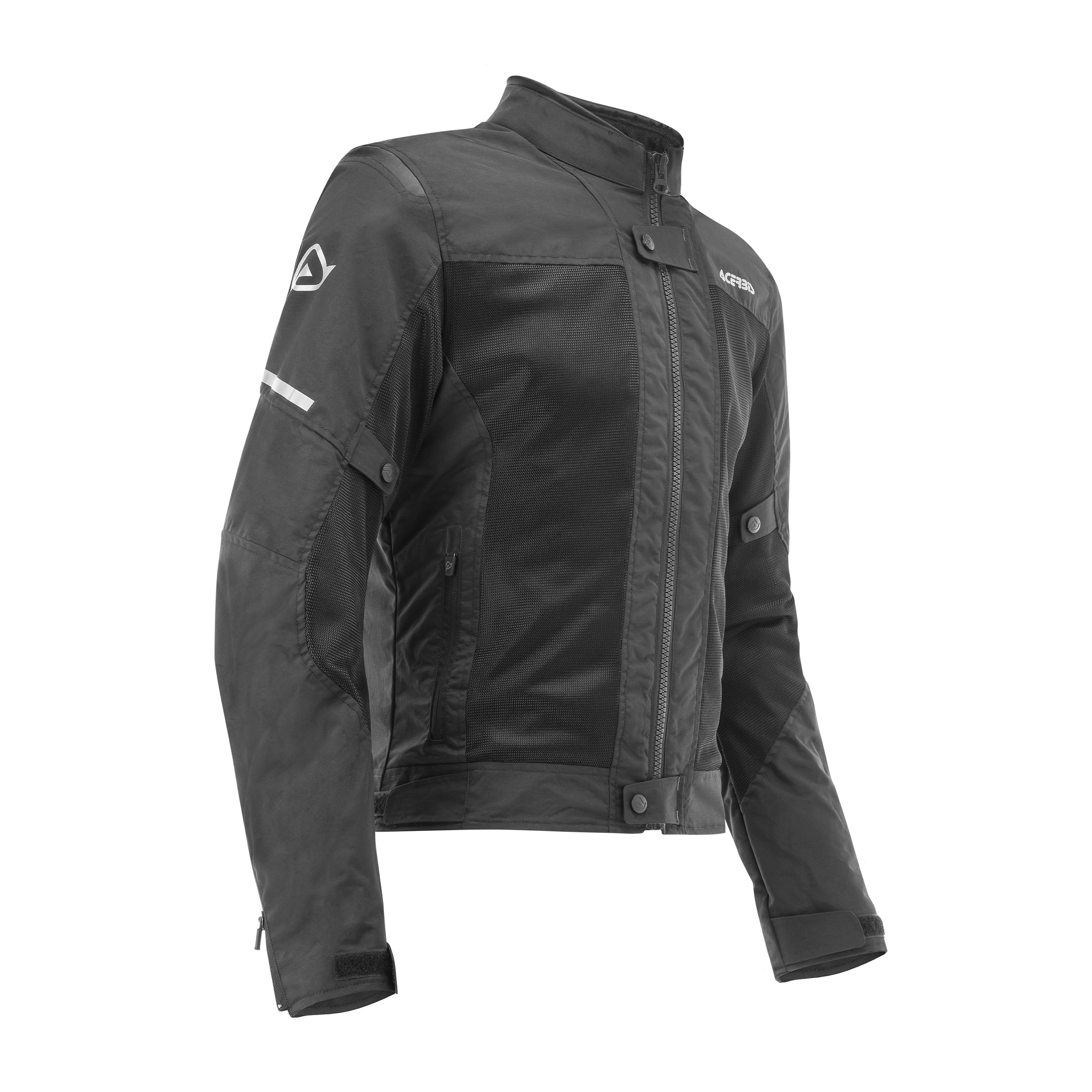 ACERBIS RAMSEY VENTED GIACCA MOTO NERA TAGLIA L CE PROTEZIONI ESTIVA