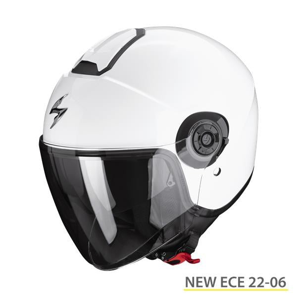 [183-100-05-L] SCORPION JET EXO-CITY II SOLID BIANCO L