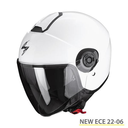 [183-100-05-XL] SCORPION JET EXO-CITY II SOLID BIANCO XL