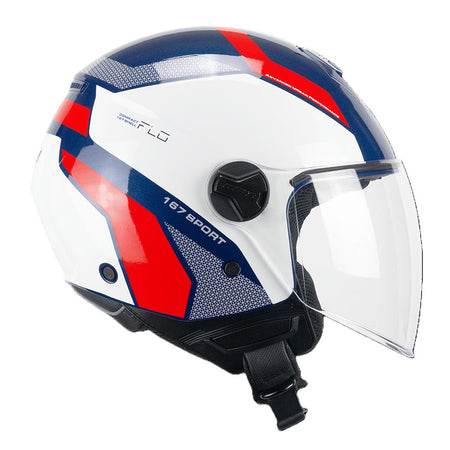 [167D-ALA-85-L] 167D FLO SPORT BLU BIANCO ROSSO LUNGA / L