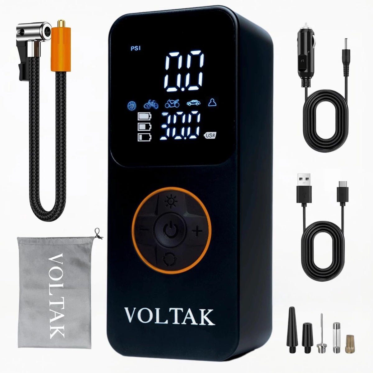 [CZK-5614] PORTABLE ELECTRIC AIR PUMP