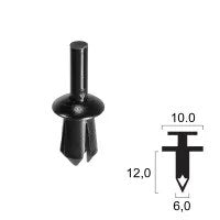 [407100055] Rivetto in plastica BMW - Varie Applicazioni
