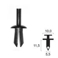 [407100060] Rivetto in plastica BMW - Passaruota, Serbatoio
