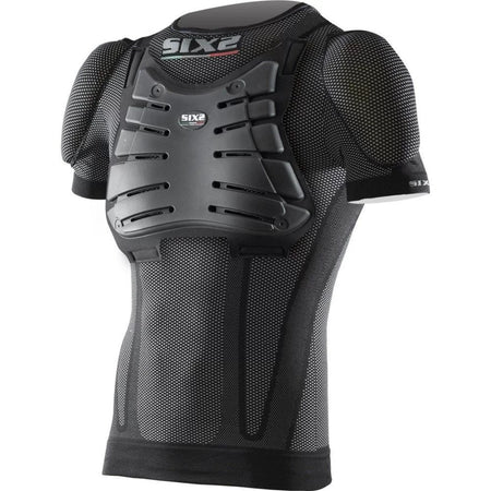 [K0PTS112NEFI] KIT T-SHIRT PROTETTIVA MC KIDS BLACK CARBON- 12Y