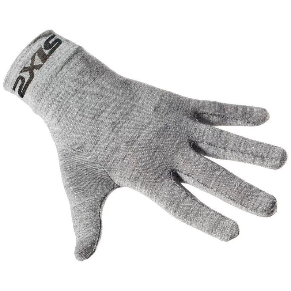[GLXM-SMWO-GR] SOTTOGUANTI MERINOS CARBON UNDERWEAR WOOL GREY S/M