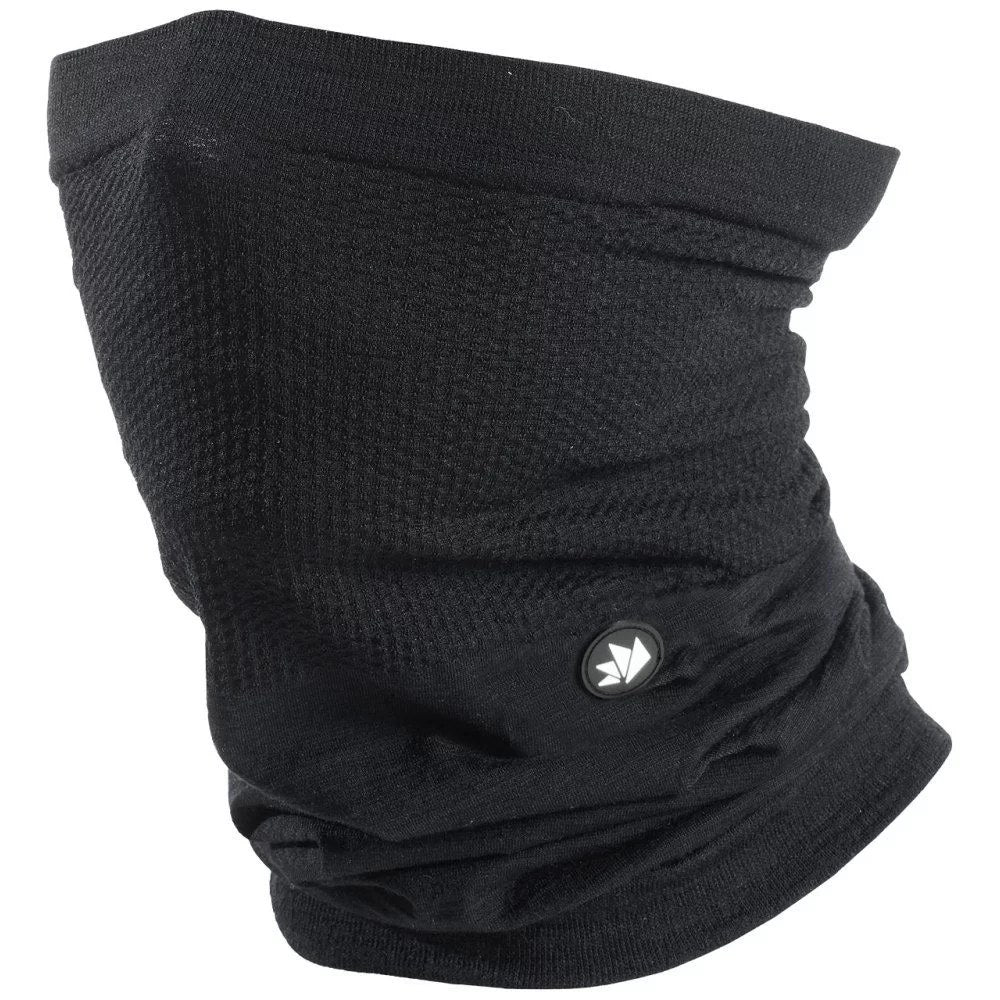 [TBXM-UNWO-NE] SCALDACOLLO MULTIUSO MERINOS WOOL BLACK - ONE SIZE