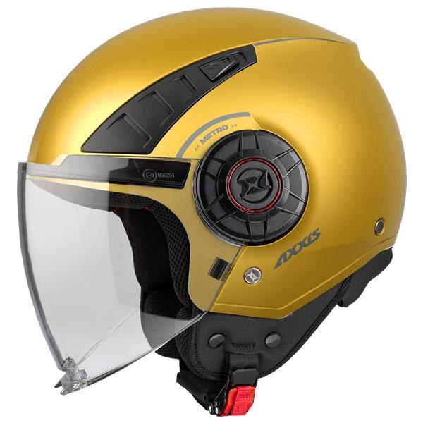 [4330000335-M] AXXIS JET OF513B METRO S SOLID V2 A3 MATT YELLOW M