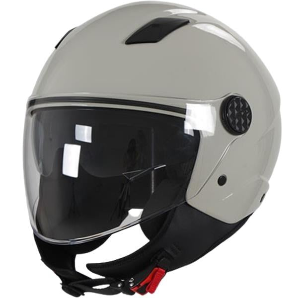 [1317S] VITO JET SARENTA DOPPIA VISIERA OFF-WHITE S