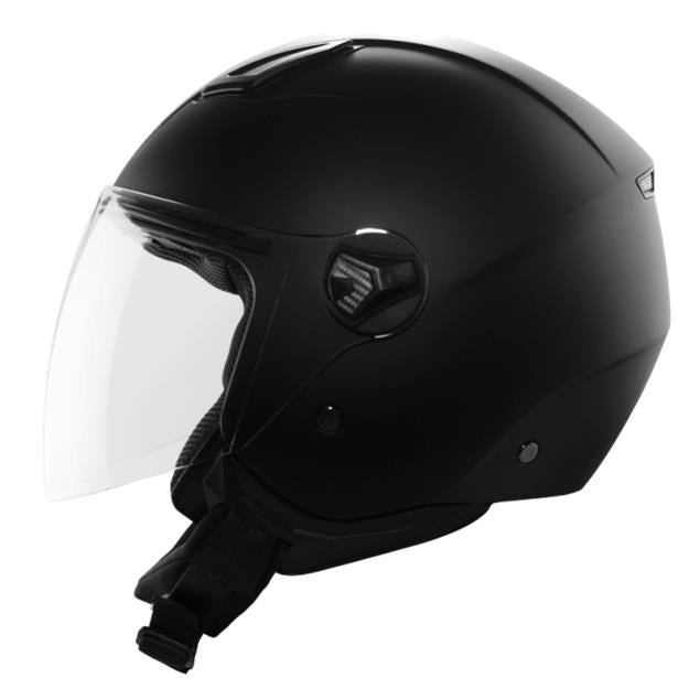 [HDJMN-L] CMS JET (3 CALOTTE) D-JET PLAIN BLACK MATT L