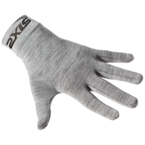 SOTTOGUANTI MERINOS CARBON UNDERWEAR WOOL GREY S/M