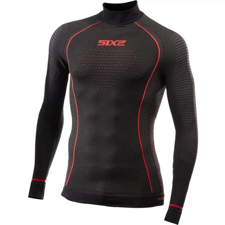 [3WCU-ML-NE] MAGLIA LUPETTO ML BLAZEFIT UNDERWEAR BLACK/RED - M/L