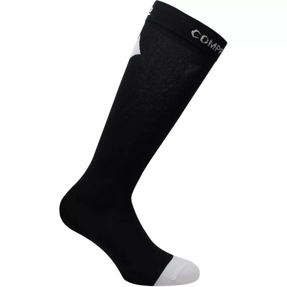 [RESO-II-NEBI] CALZA COMPRESSIVA CLASSE 2 LUNGA BLACK/WHITE - M