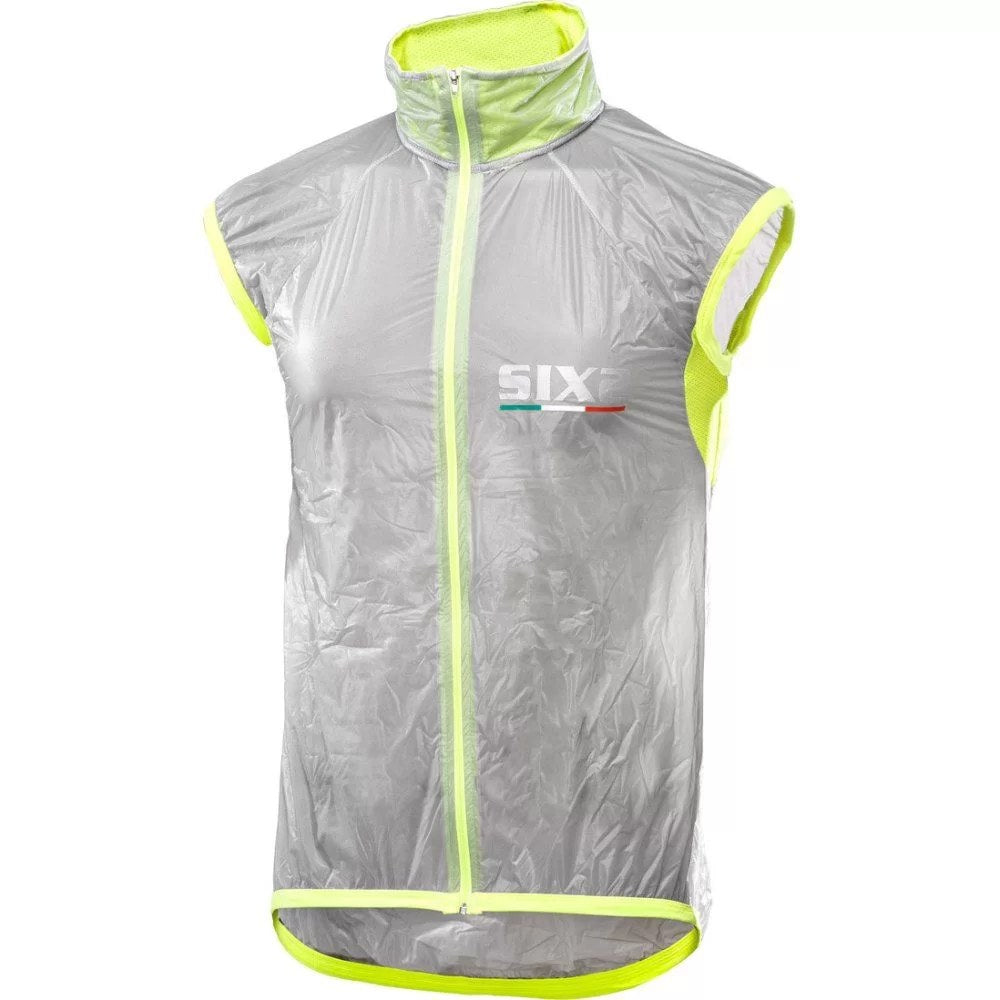 [AWGLTW-MGIFI] GILET ANTIVENTO TRASPARENT/YELLOW - M