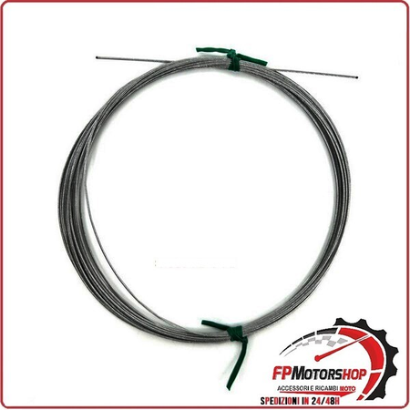 CAVO ACCELERATORE GAS MOTO MARELLI MCA3101 MATASSA CORDINA IN ACCIAIO 1.2MM 10MT