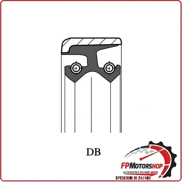 PARAOLIO DB 28X17X7 P/055