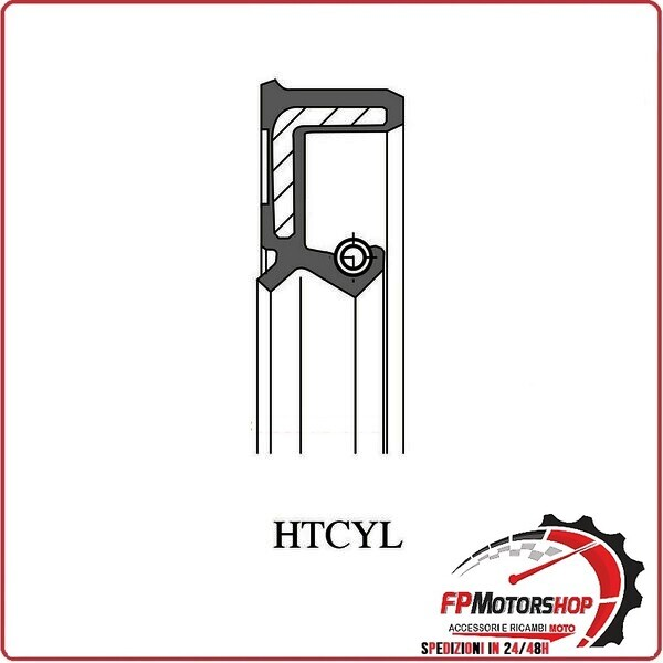 PARAOLIO HTCYL 38X20X7 P/346