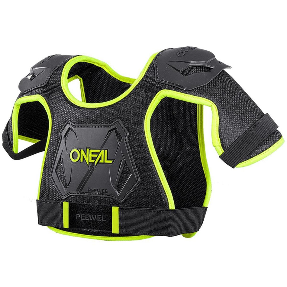[0251-401] PEEWEE Chest Guard giallo neon XS/S